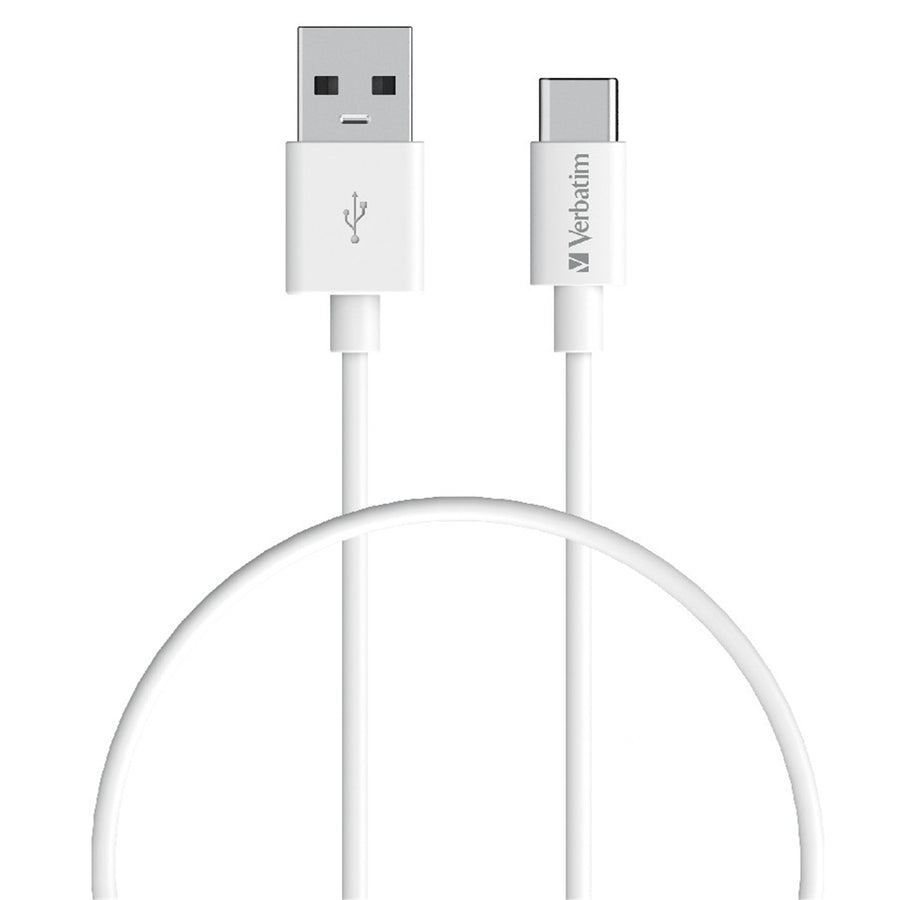 Verbatim Charge & Sync USB-C Cable 1m - White