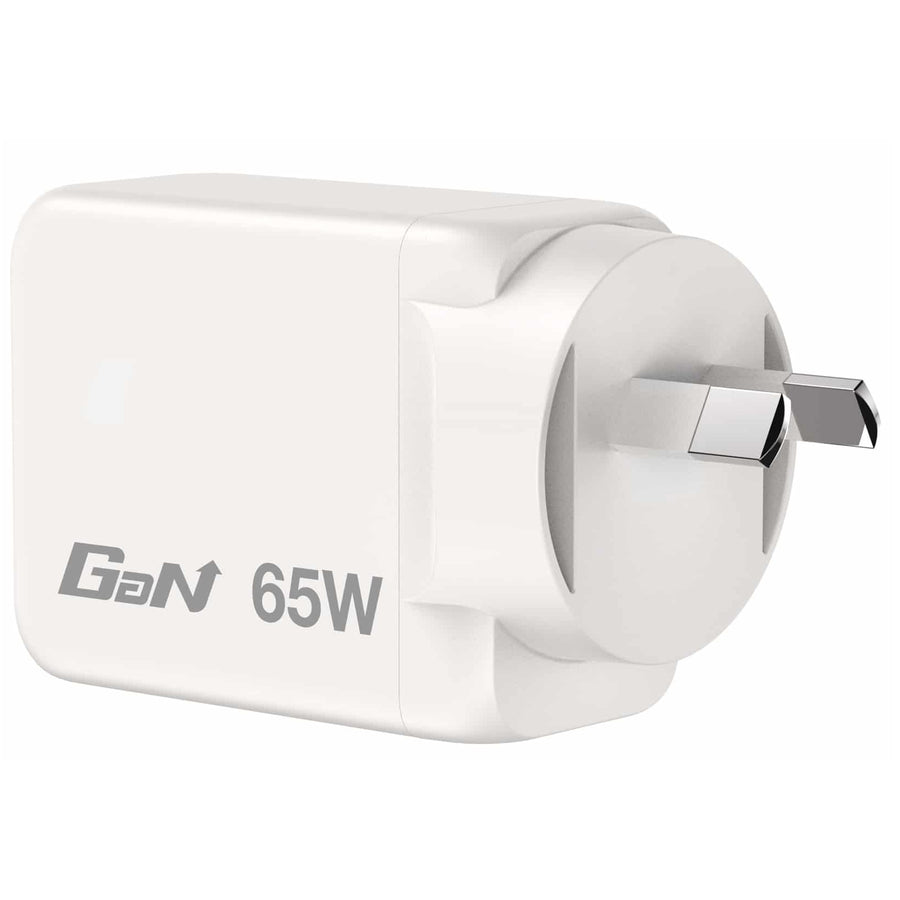 Verbatim 65W GaN Charger with 2x USB-C and 1x USB-A
