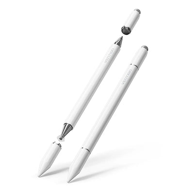 Vention 3-in-1 Magnetic Stylus Pen White Aluminum Alloy Type