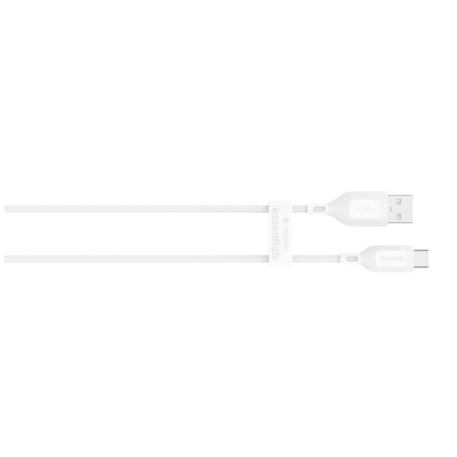 ZAGG 409912191 - Mophie Essential Kabel A C Kabel - Weiß geflochten - 2m