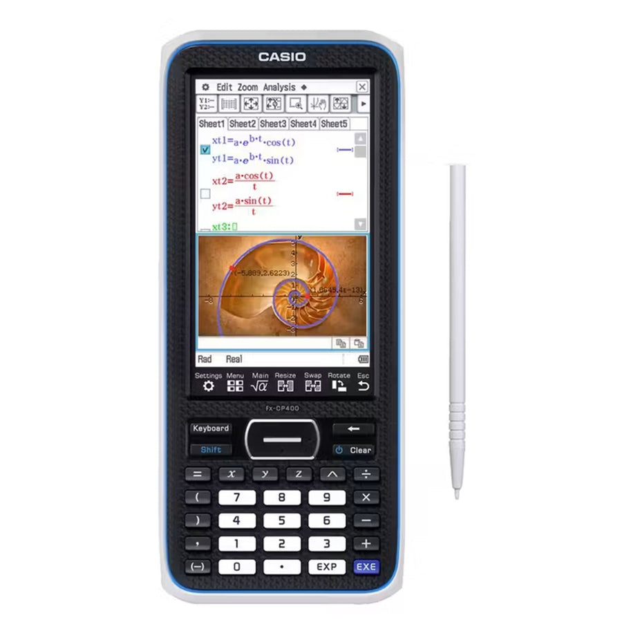 Casio FXCP400 Calculator White
