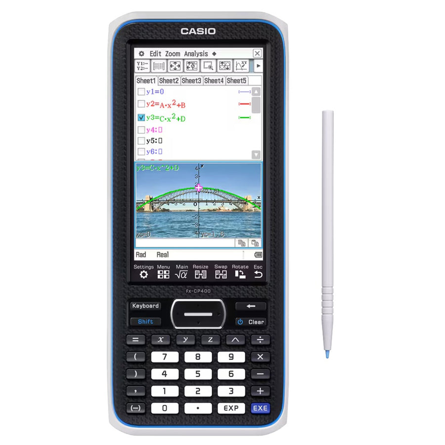 Casio FXCP400 Calculator White