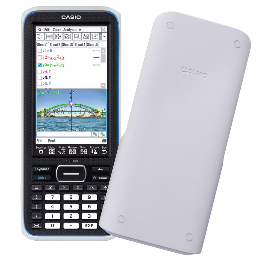 Casio FXCP400 Calculator White