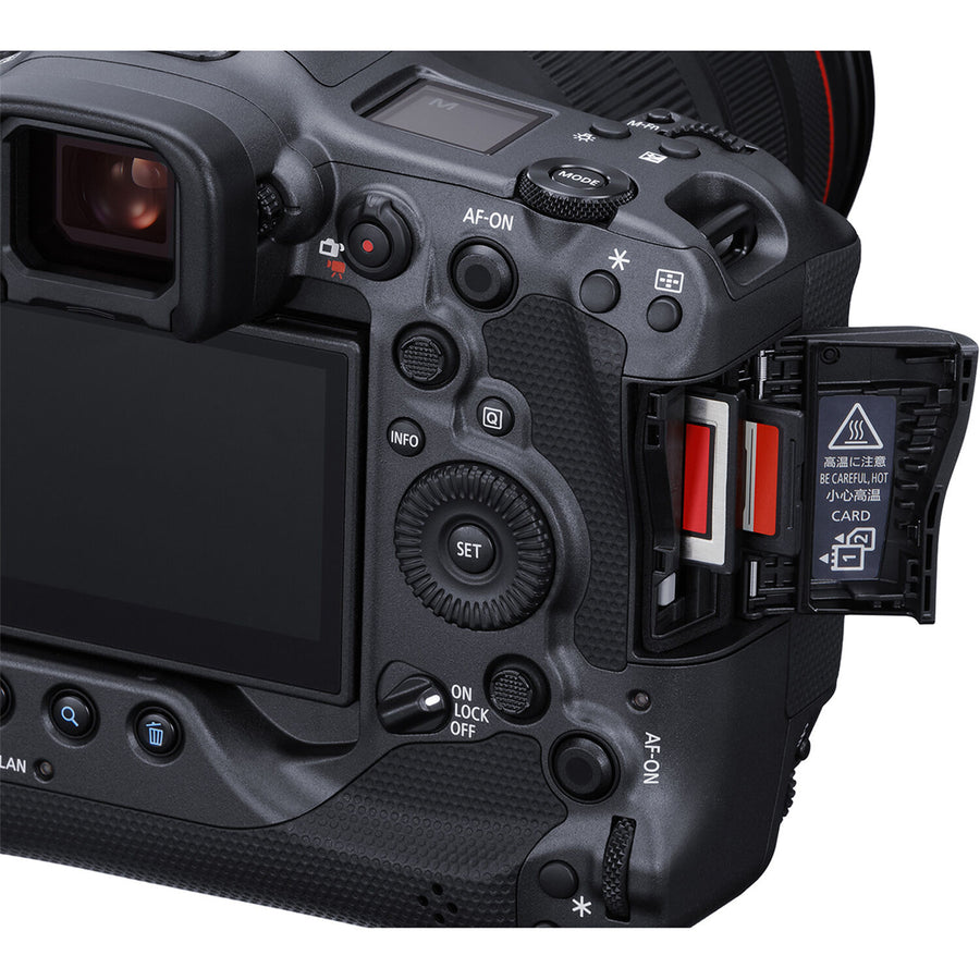 Canon EOS R3  Body only, 24MP Full-Frame Stacked BSI Mirrorless Camera