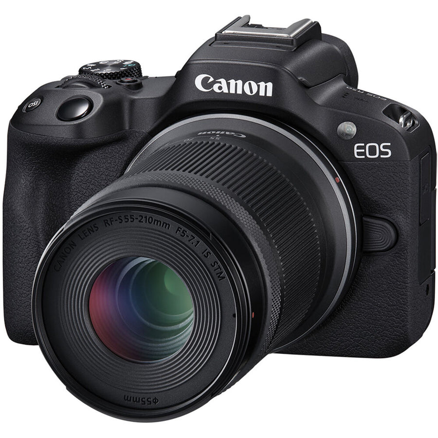 Canon EOS R50  Mirrorless Camera with 18-45mm & 55-210mm Lenses
