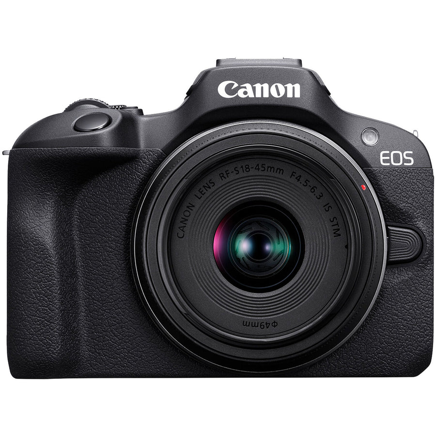 Canon EOS R100  Mirrorless Camera with 18-45mm & 55-210mm Lenses