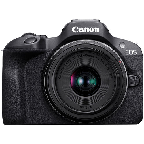 Canon EOS R100  Mirrorless Camera with 18-45mm & 55-210mm Lenses