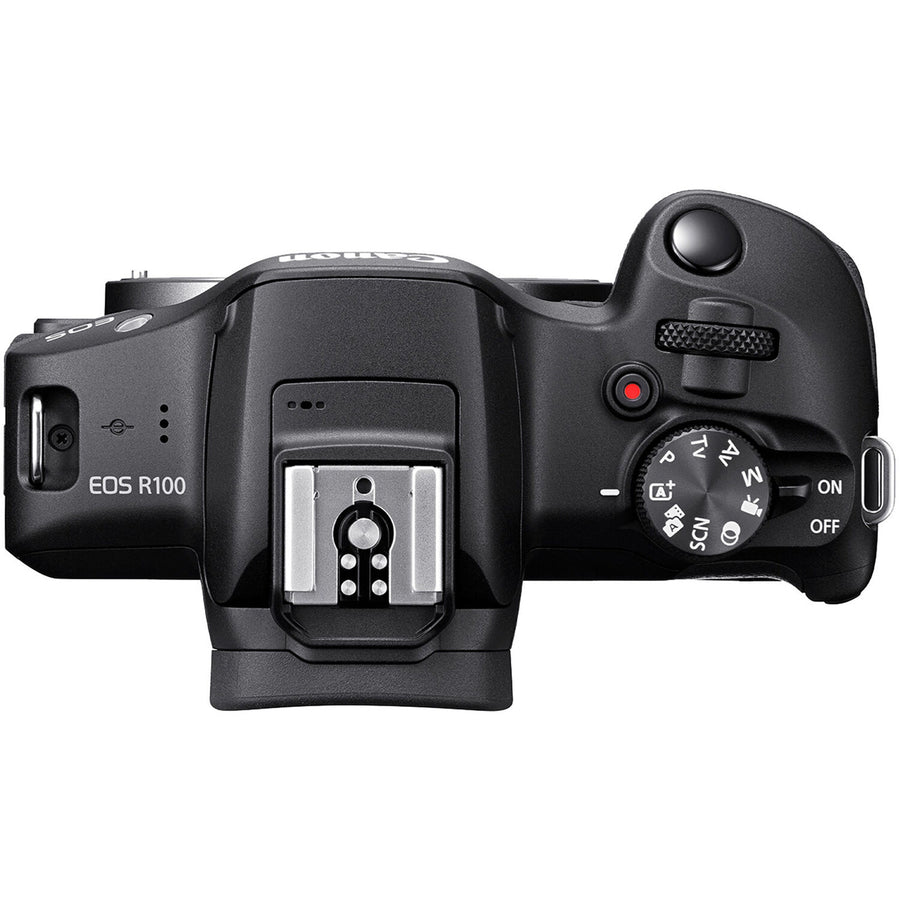 Canon EOS R100  Mirrorless Camera with 18-45mm & 55-210mm Lenses