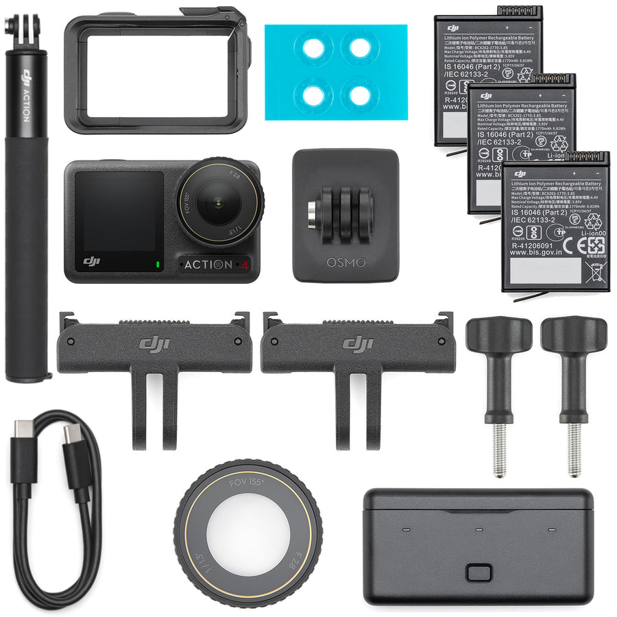 CP-OS-00000270 - DJI Action 4 Adventure Combo CP-OS-00000270