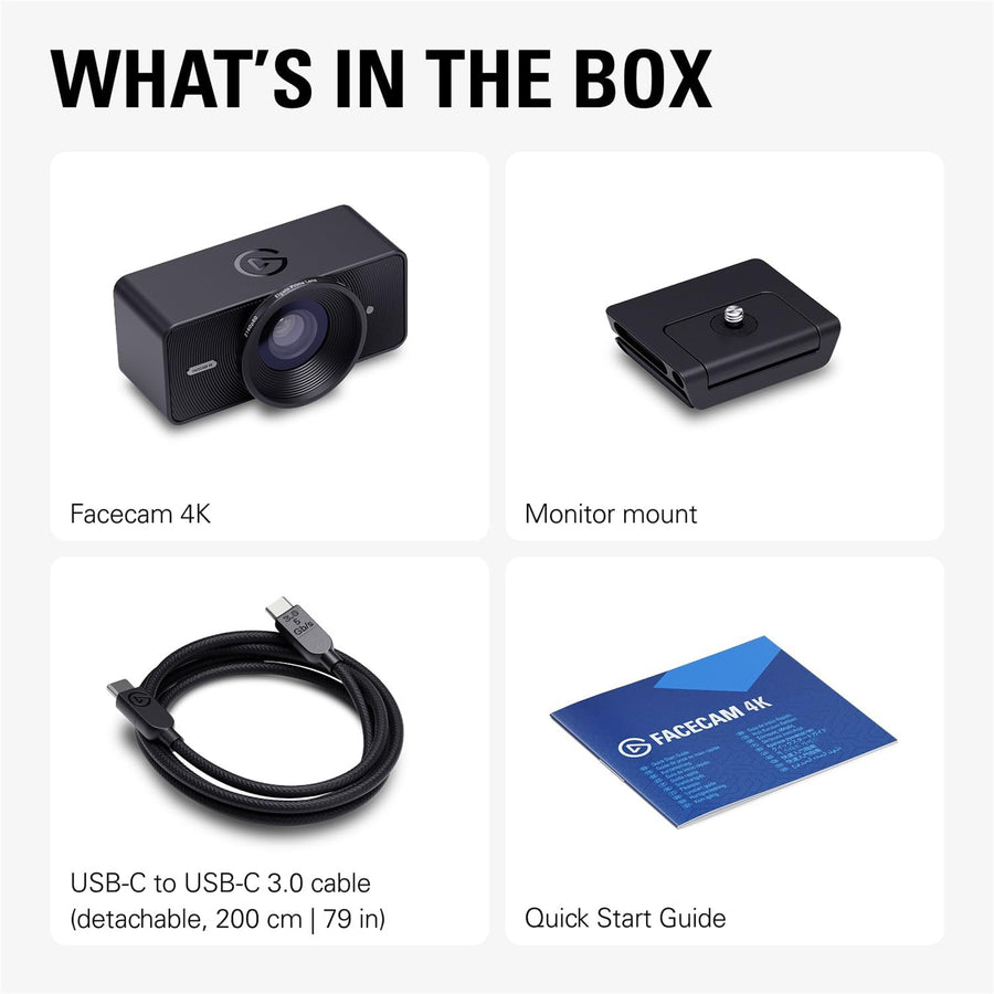 ELGTO 10WAF9901 - ELGATO FACECAM 4K