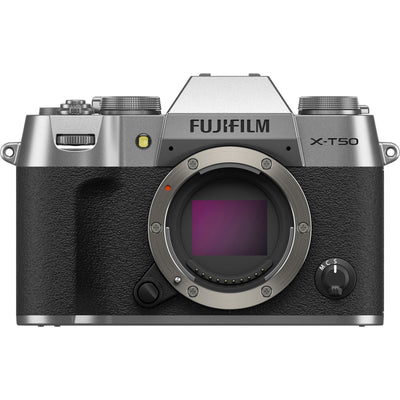 Fujifilm  X-T50  Mirrorless Camera (Body Only) - Silver