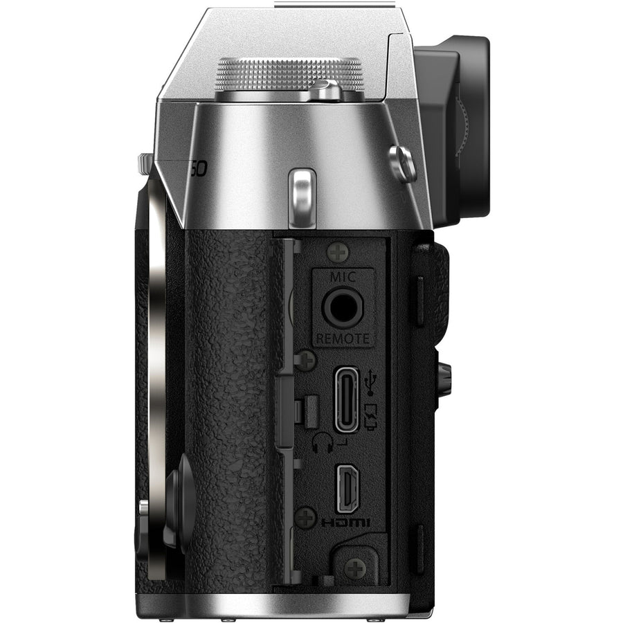 Fujifilm  X-T50  Mirrorless Camera (Body Only) - Silver