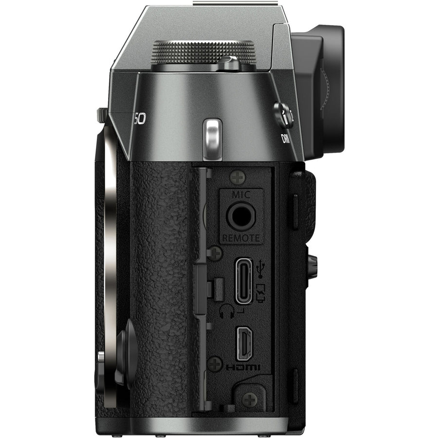 Fujifilm  X-T50  Mirrorless Camera (Body Only) - Charcoal Silver