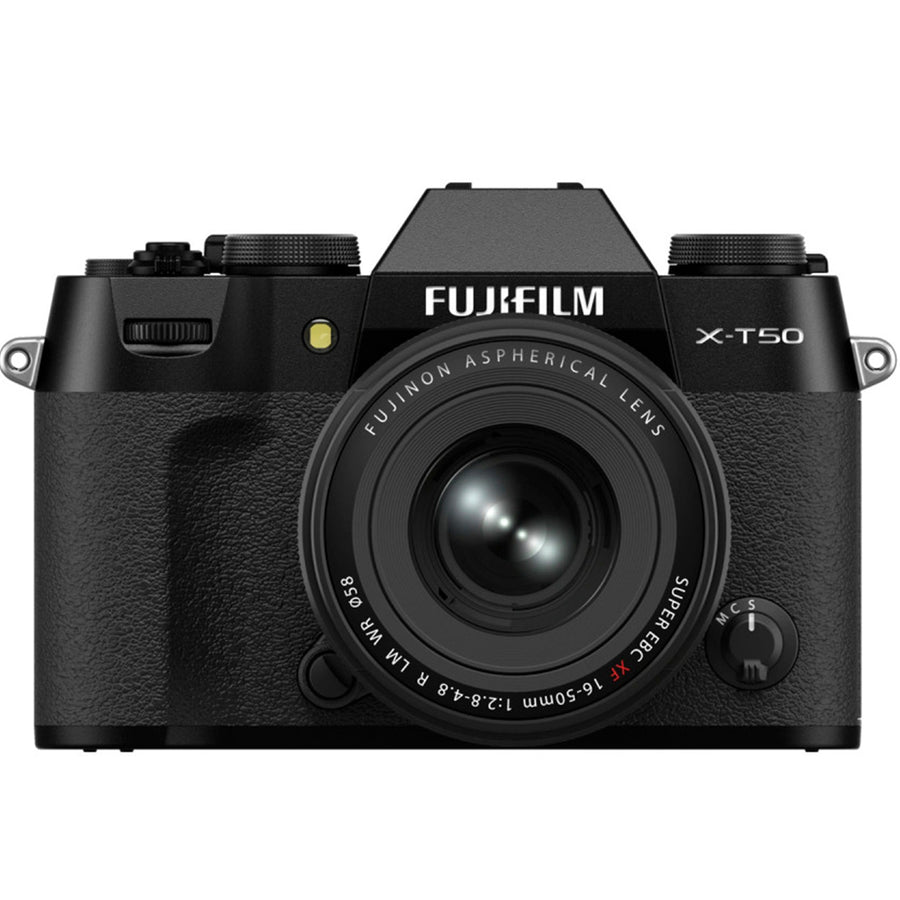 Fujifilm  X-T50 Mirrorless Camera with XF 16-50mm f/2.8-4.8 Lens Black