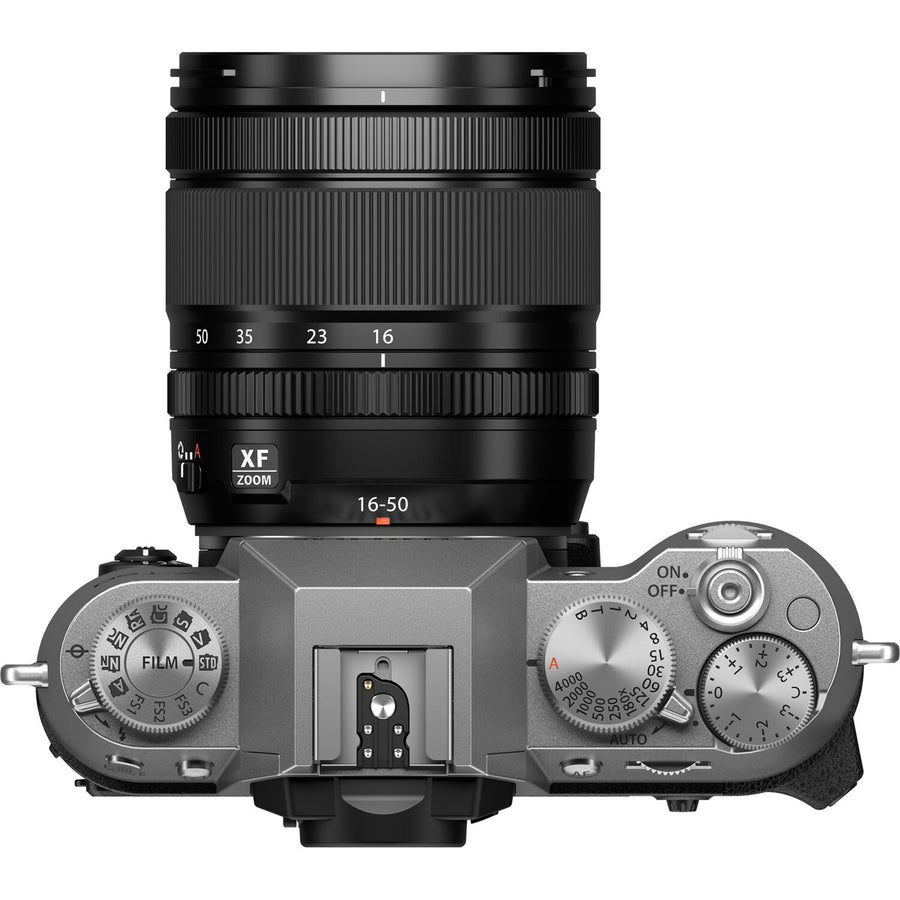 Fujifilm  X-T50  Mirrorless Camera with XF 16-50mm f/2.8-4.8 Lens - Silver