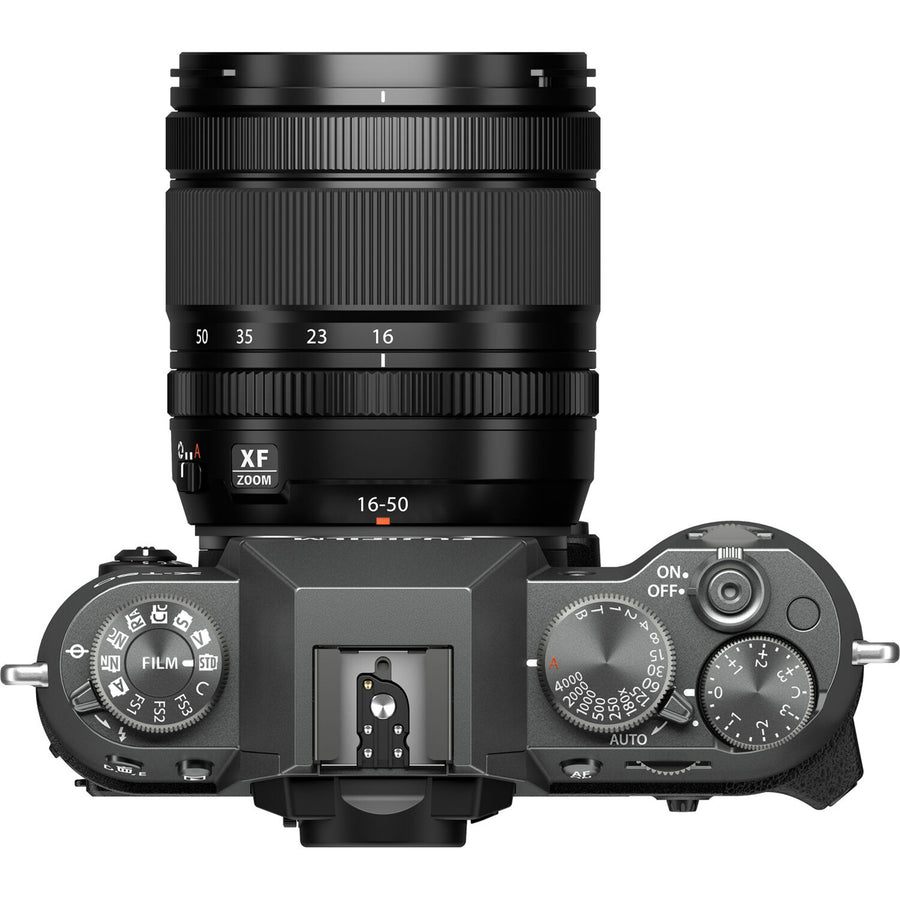 Fujifilm  X-T50  Mirrorless Camera with XF 16-50mm f/2.8-4.8 Lens - Charcoal Silver