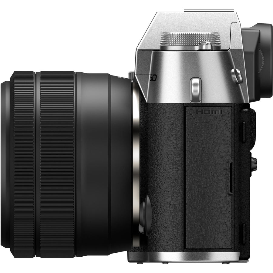 Fujifilm  X-T50  Mirrorless Camera with 15-45mm f/3.5-5.6 Lens - Silver