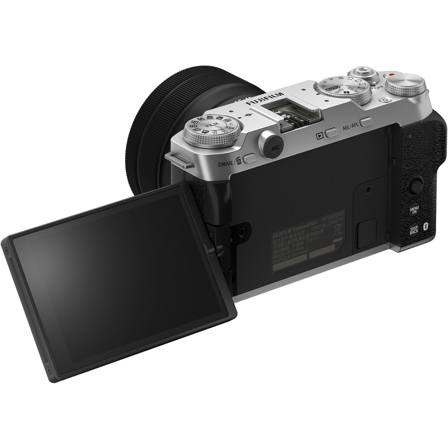 Fujifilm  X-M5  Mirrorless Camera with XC 15-45mm f/3.5-5.6 Lens - Silver