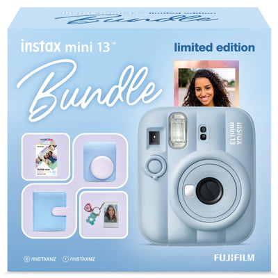 Fujifilm Instax Mini 13  Instant Camera Mid-Year Gift Pack -  Frost Blue