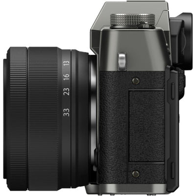 Fujifilm X-T30 III Mirrorless Camera with 13-33mm f/3.5-6.3 Lens - Charcoal Silver