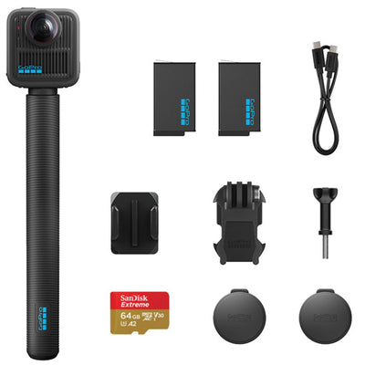 GoPro Max 2 360  Action Camera Accessories Bundle