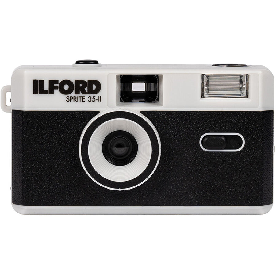 ILFORD Sprite 35-II Film Camera - Black & Silver