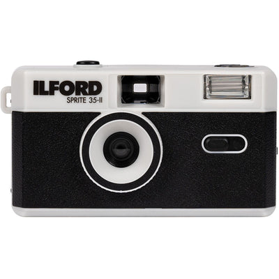 ILFORD Sprite 35-II Film Camera - Black & Silver
