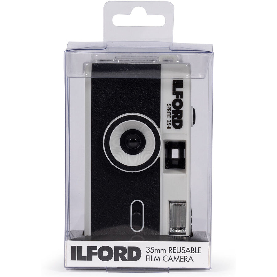 ILFORD Sprite 35-II Film Camera - Black & Silver