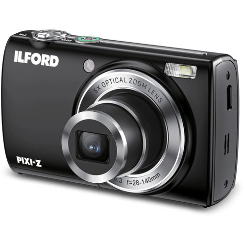 ILFORD  PIXI-Z  5X Optical Zoom Digital Camera - Black