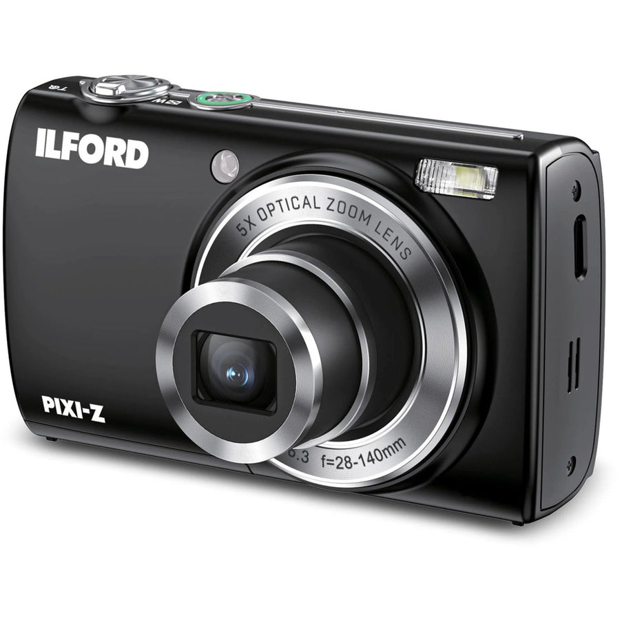 ILFORD  PIXI-Z  5X Optical Zoom Digital Camera - Black