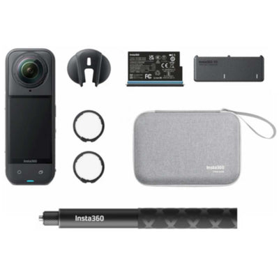 Insta360  X5 360° Waterproof 8K Action Camera Essentials Bundle