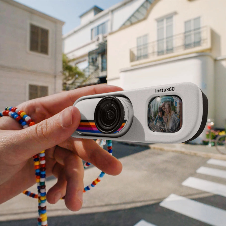 Insta360  GO 3S  Action Camera Retro Bundle (Special Edition)- Canvas White