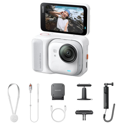 Insta360 GO Ultra Action Camera Creator Bundle - Arctic White