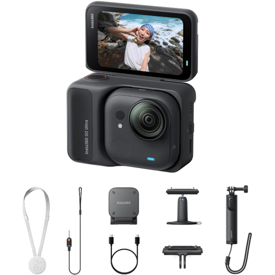 Insta360 GO Ultra Action Camera Creator Bundle - Midnight Black