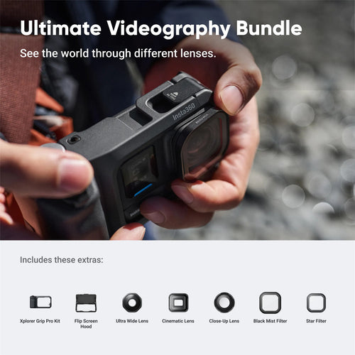 Insta360 Ace Pro 2 8K Action Camera Ultimate Videography Bundle