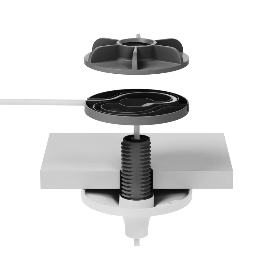 Logitech Rally Mic Pod  Pendant Mount - White