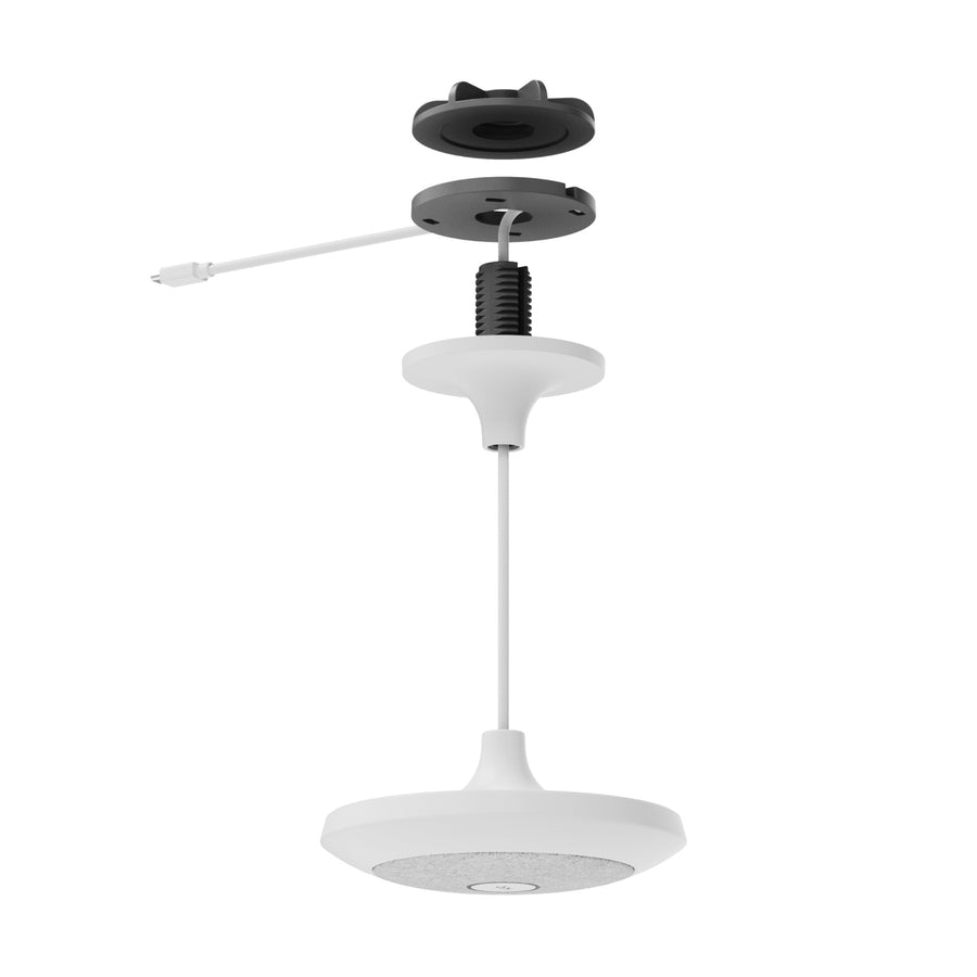 Logitech Rally Mic Pod  Pendant Mount - White