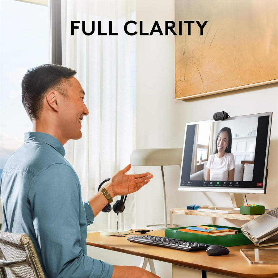 Logitech 960-001587 - BRIO 100 FULL HD WEBCAM - GRAPHIT