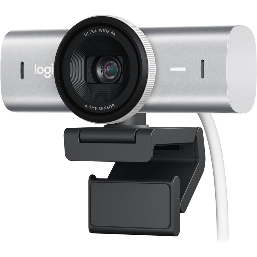 Logitech MX Brio Ultra HD 4K Webcam - Pale Grey