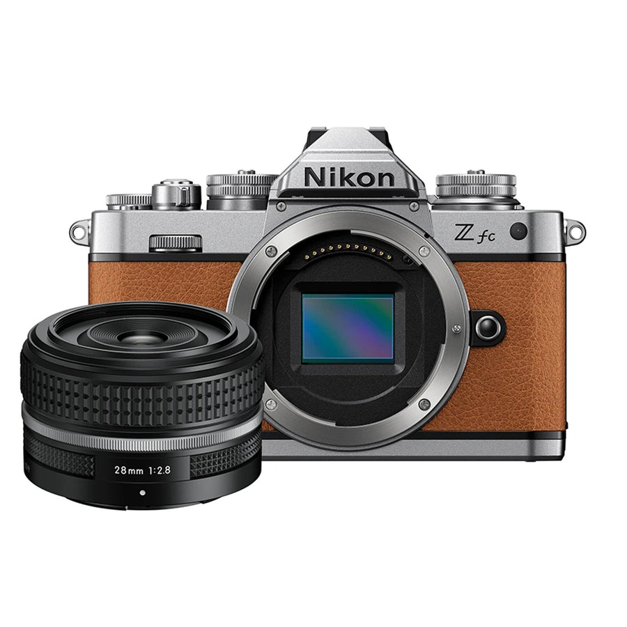 ZFC094YA - NIKON Z FC AMBER BROWN WITH NIKKOR Z 28MM F2.8 SE