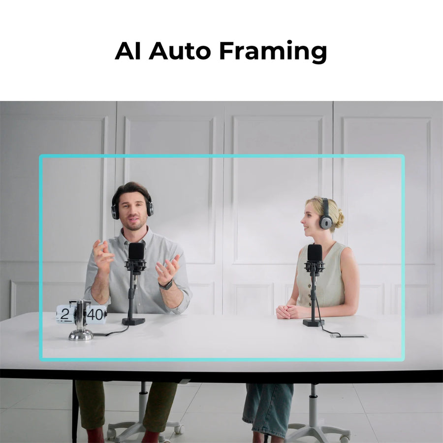 Obsbot Meet 2 AI-Powered 4K Webcam (Space Grey)