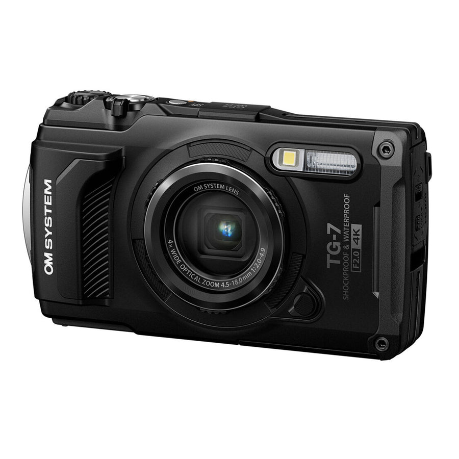OM System TG-7 Tough Digital Camera Black