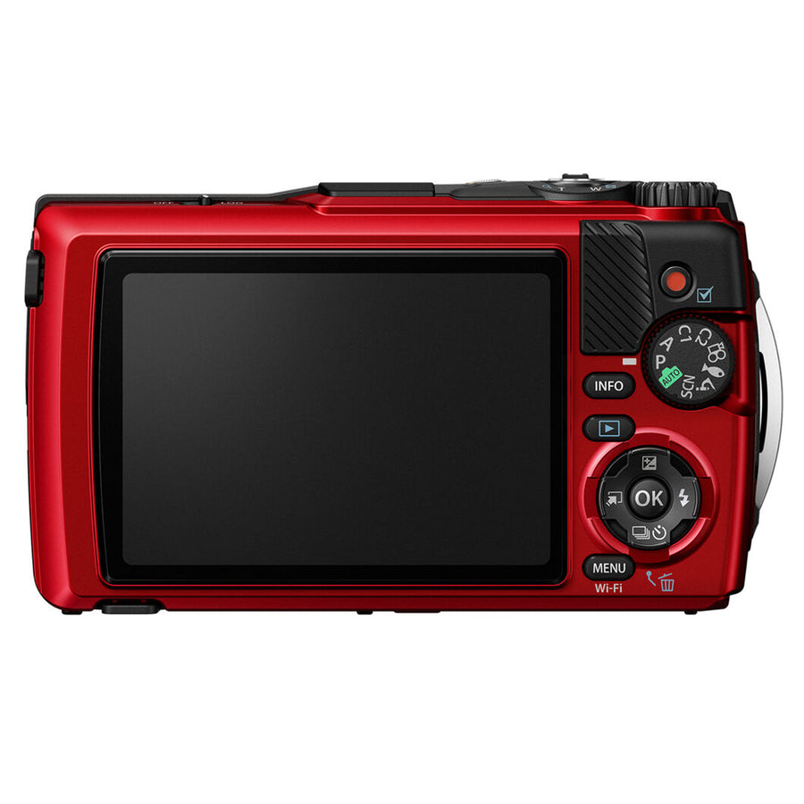 OM System TG-7 Tough Digital Camera Red
