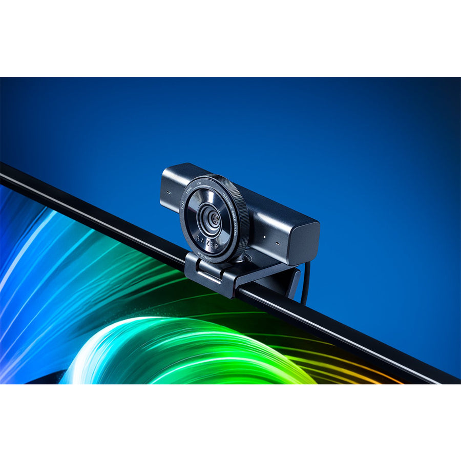 RAZER KIYO V2 - 4K30 WEBCAM FOR CONTENT CREATION AND STREAMING - BLACK EDITION - FRML PACKAGING