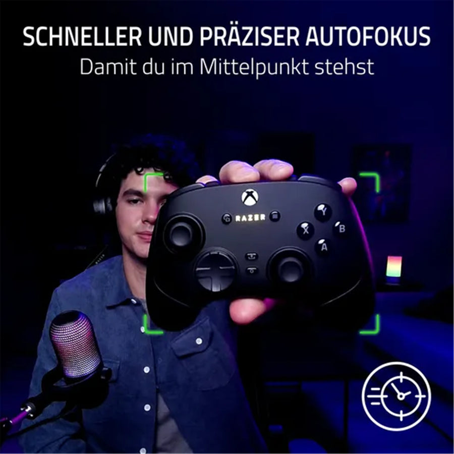 RZ19-05380100-R3M1 - RAZER KIYO V2 X - 1080P60 WEBCAM FOR CONTENT CREATION AND STREAMING - BLACK EDITION - FRML PACKAGING