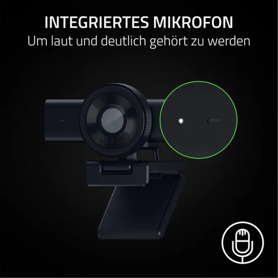 RZ19-05380100-R3M1 - RAZER KIYO V2 X - 1080P60 WEBCAM FOR CONTENT CREATION AND STREAMING - BLACK EDITION - FRML PACKAGING
