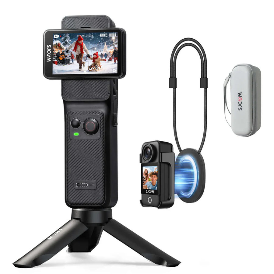 SJCAM C400 3-in-1 Handheld Action Camera Creator Combo