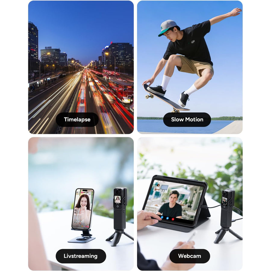 SJCAM C400 3-in-1 Handheld Action Camera Creator Combo