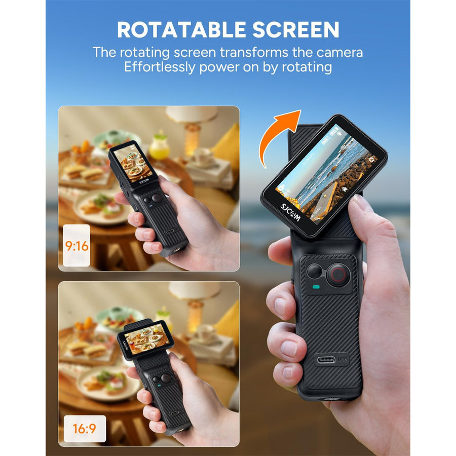 SJCAM C400 3-in-1 Handheld Action Camera Creator Combo
