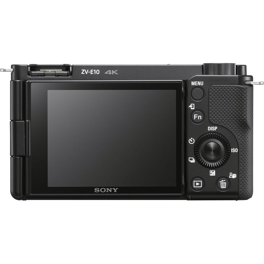 ZVE10B - Sony Alpha ZVE10 24.2MP APS-C M/less Cam E Mount Body Only Black